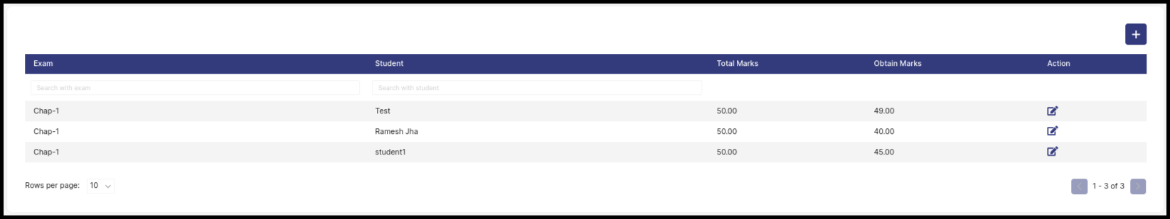 Teacher Dashboard